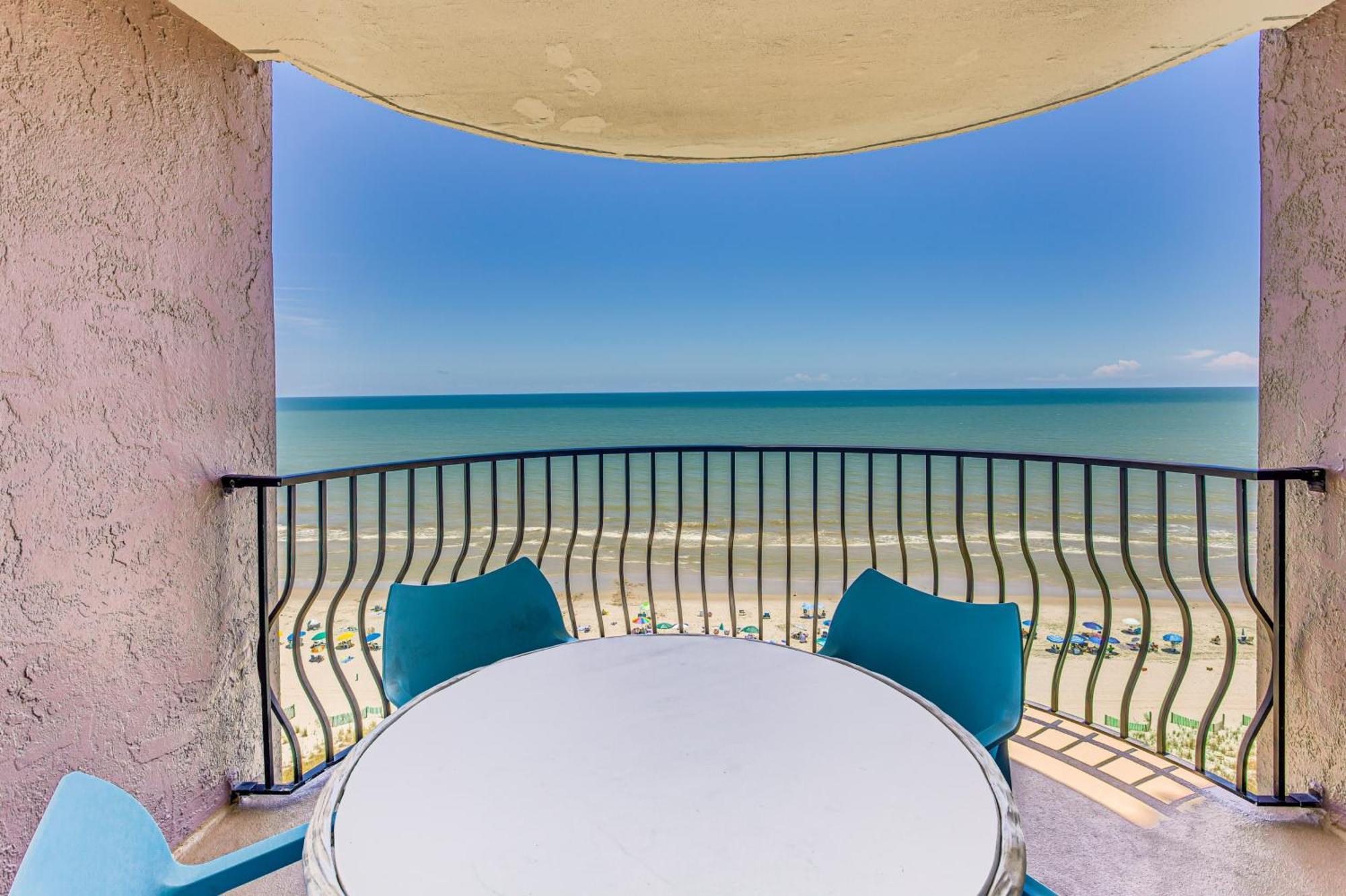 Myrtle Beach Oceanfront Condo With Covered Balcony! المظهر الخارجي الصورة