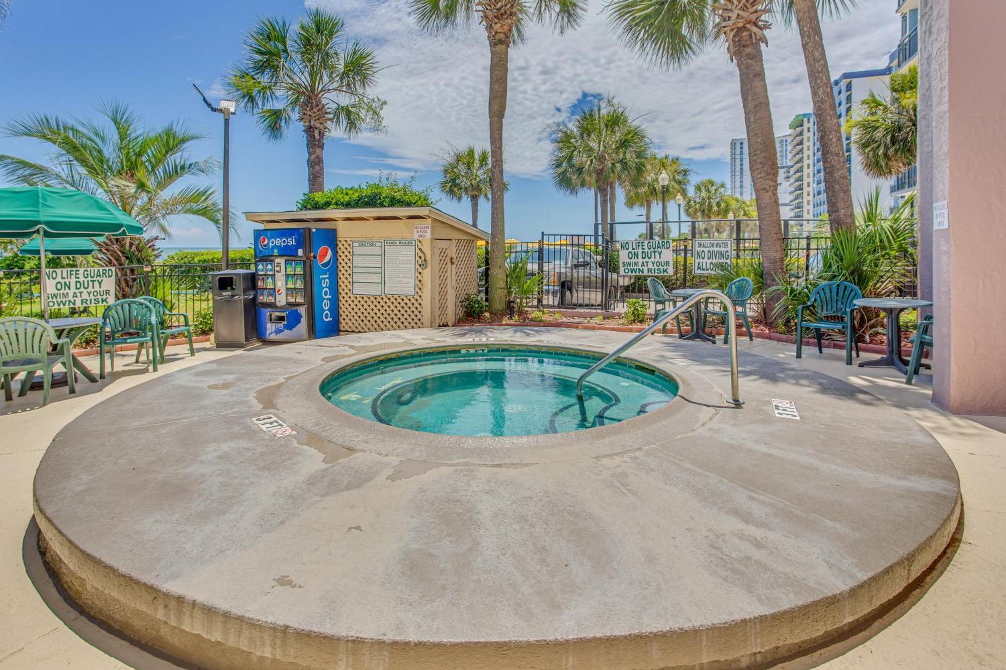 Myrtle Beach Oceanfront Condo With Covered Balcony! المظهر الخارجي الصورة