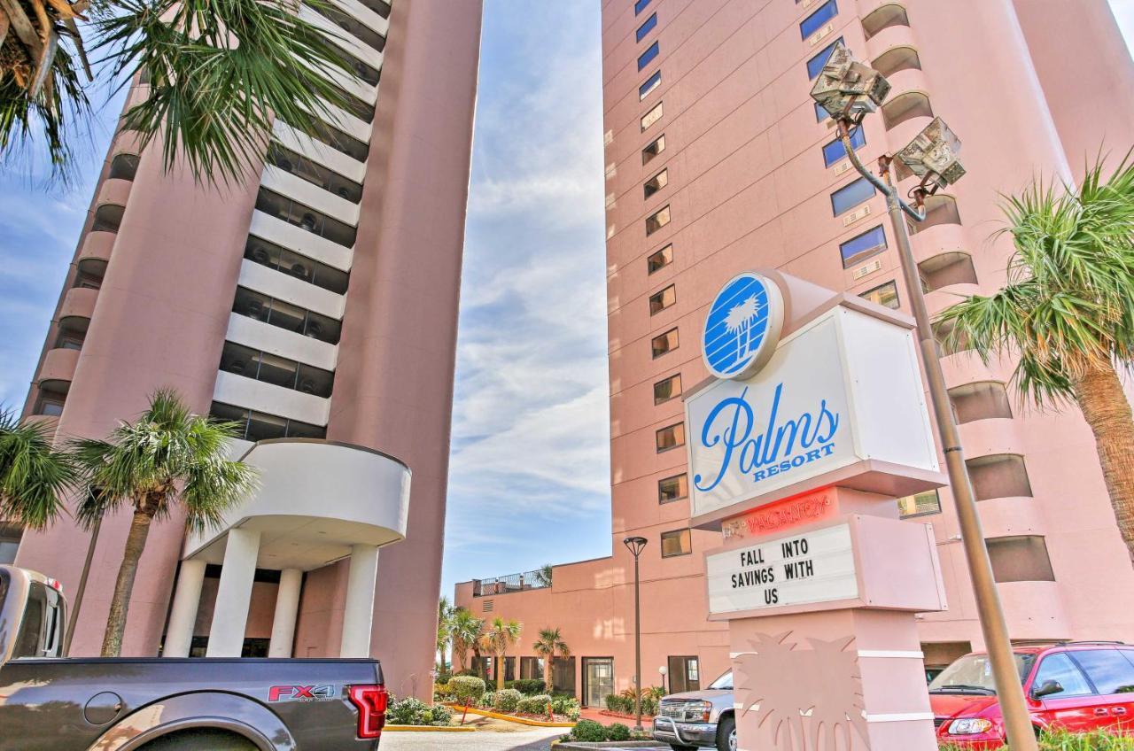 Myrtle Beach Oceanfront Condo With Covered Balcony! المظهر الخارجي الصورة